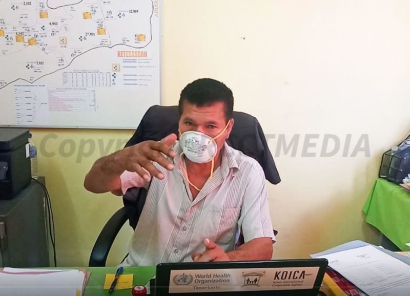 Diretor Servisu Saude Covalima/Filipe Perreira Lemos